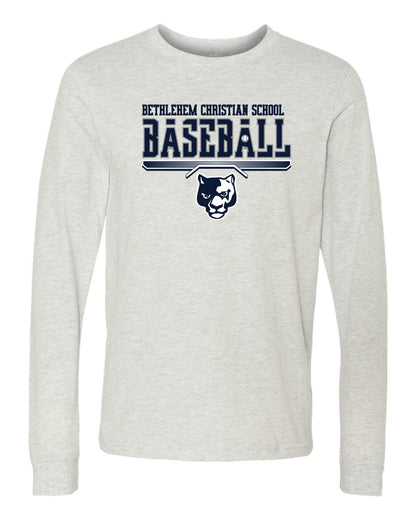Bethlehem Christian School Baseball - Adult Long Sleeve
