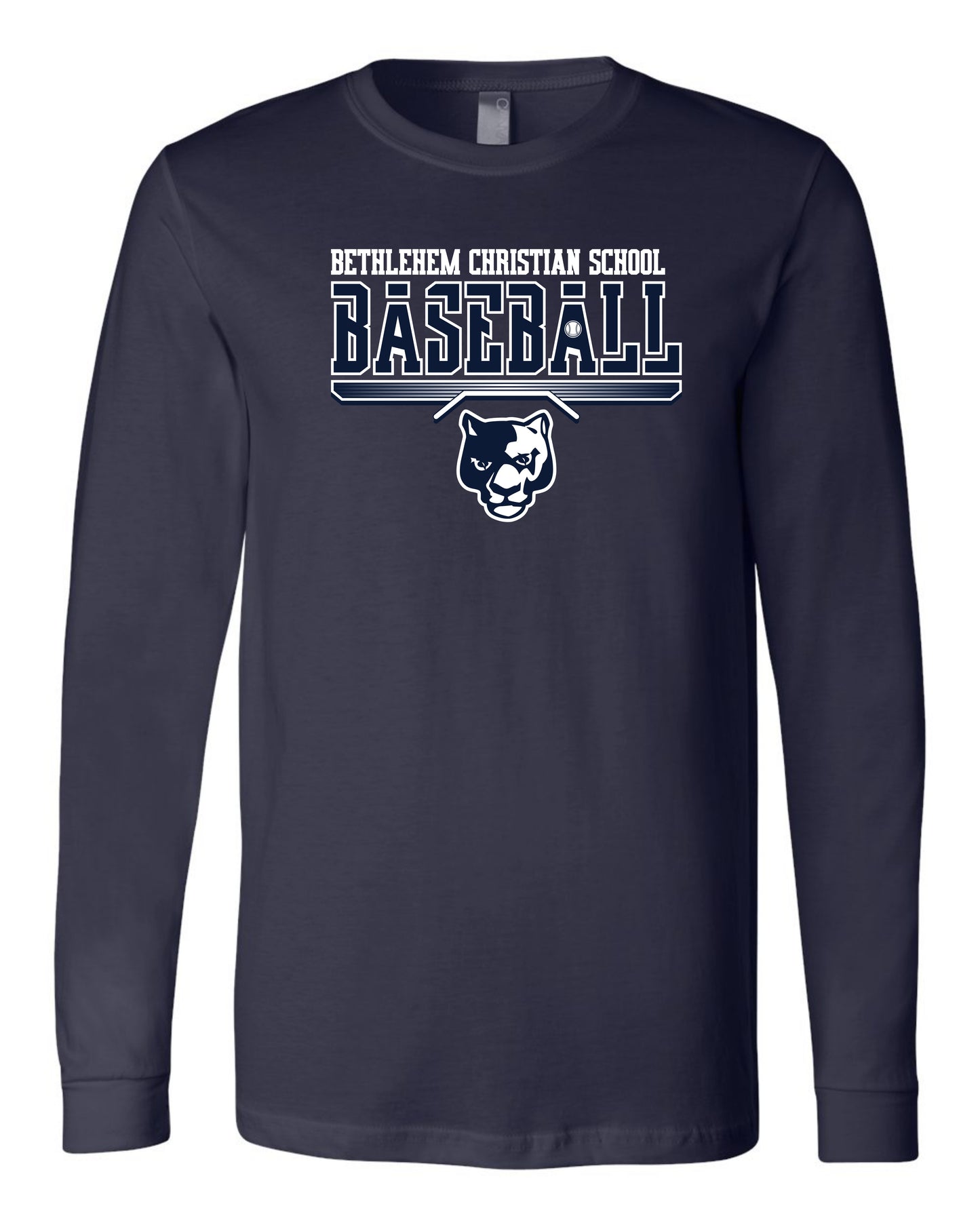 Bethlehem Christian School Baseball - Youth Long Sleeve
