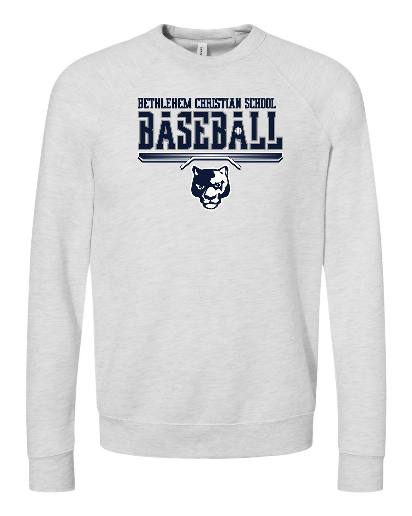 Bethlehem Christian School Baseball - Adult Sweatshirt