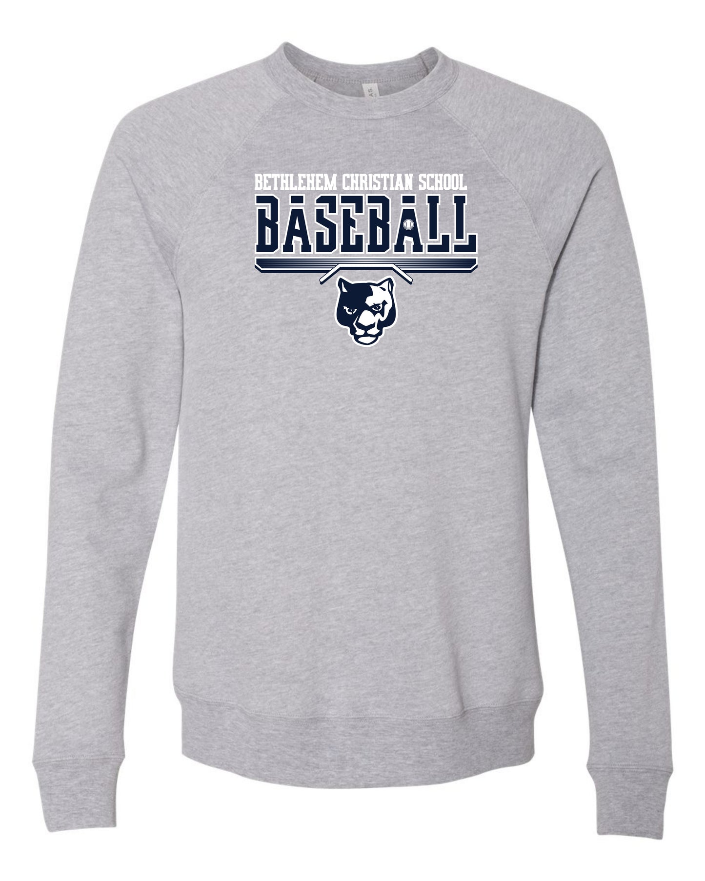 Bethlehem Christian School Baseball - Adult Sweatshirt