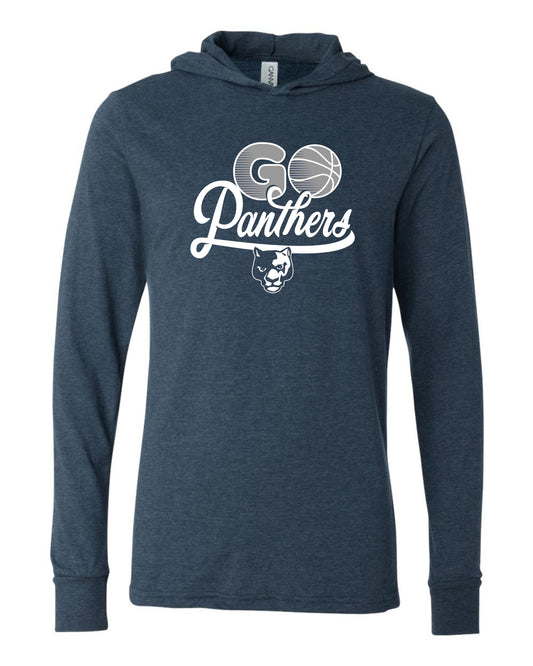 Go Panthers - Adult Hooded Long Sleeve
