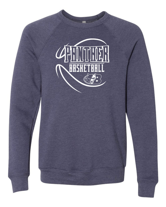 Panther BBall Abstract Ball - Youth Sweatshirt
