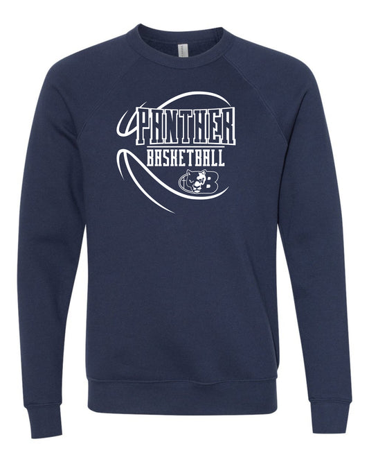 Panther BBall Abstract Ball - Adult Sweatshirt