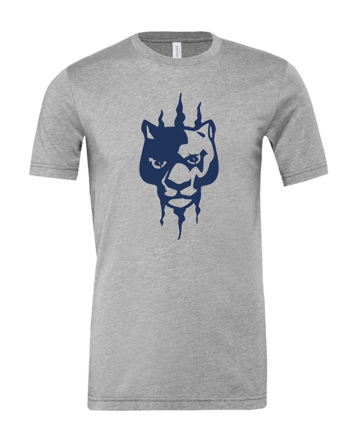 Panther Head Claw Slash - Adult Tee