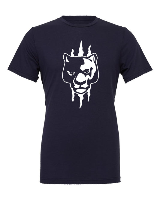 Panther Head Claw Slash - Adult Tee