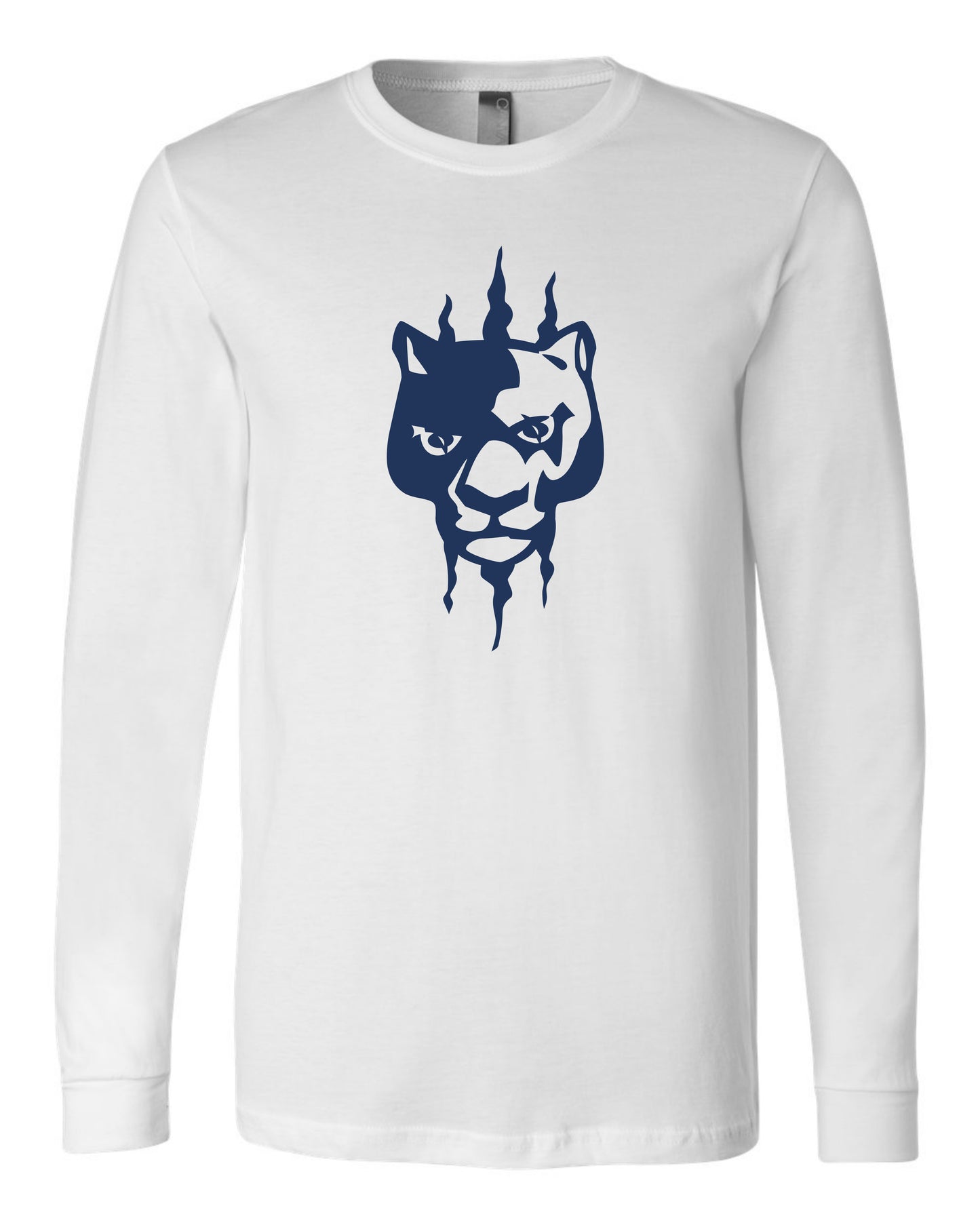 Panther Head Claw Slash - Youth Long Sleeve