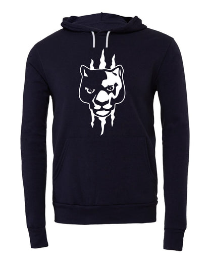 Panther Head Claw Slash - Youth Hoodie