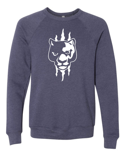 Panther Head Claw Slash - Youth Sweatshirt