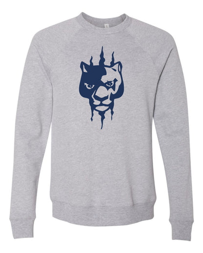 Panther Head Claw Slash - Adult Sweatshirt