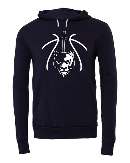 Panther Head Cross Ball - Youth Hoodie