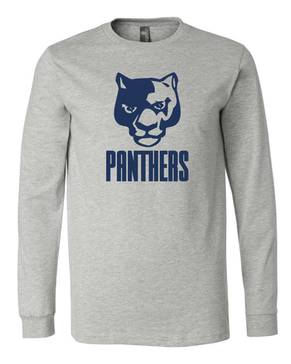 Panther Head Panthers - Adult Long Sleeve