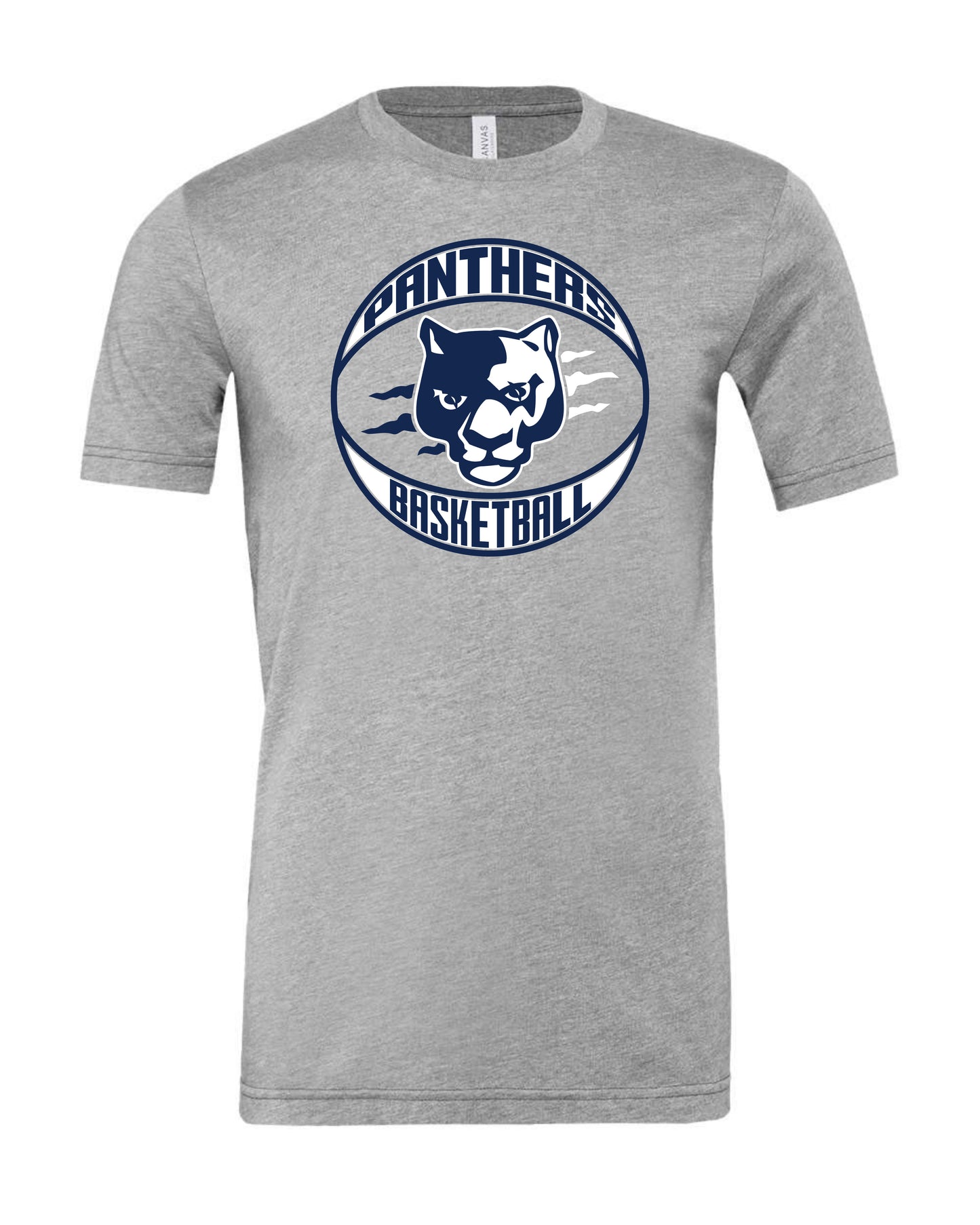 Panthers BBall Claw Ball - Adult Tee