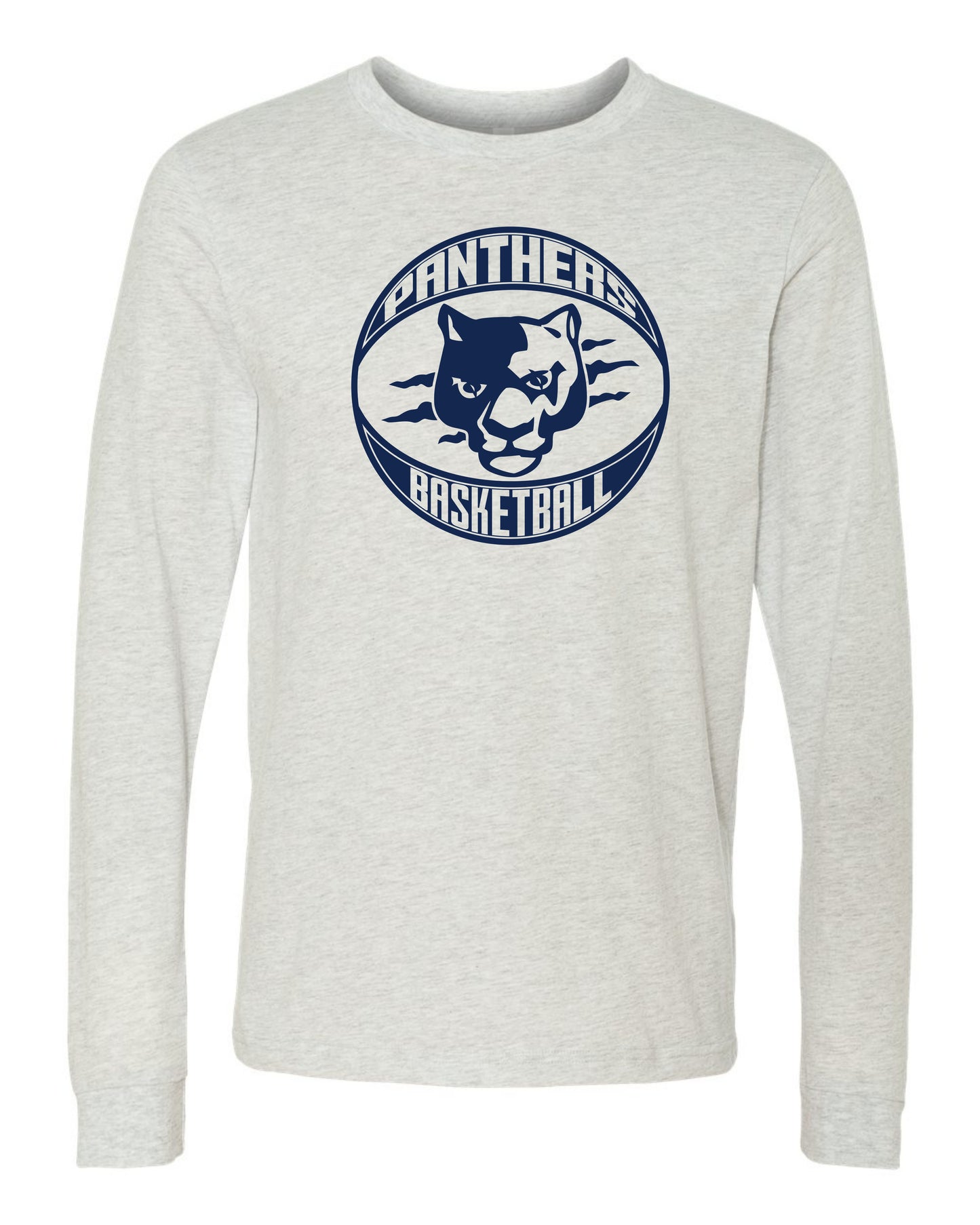 Panthers BBall Claw Ball - Adult Long Sleeve