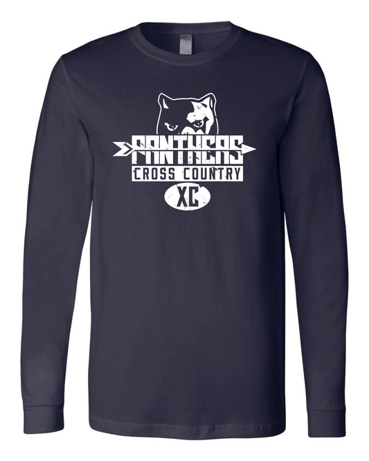 Panthers CC Arrow Thru - Adult Long Sleeve