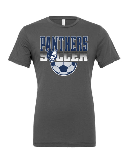 Panthers Soccer Faded - Youth Tee