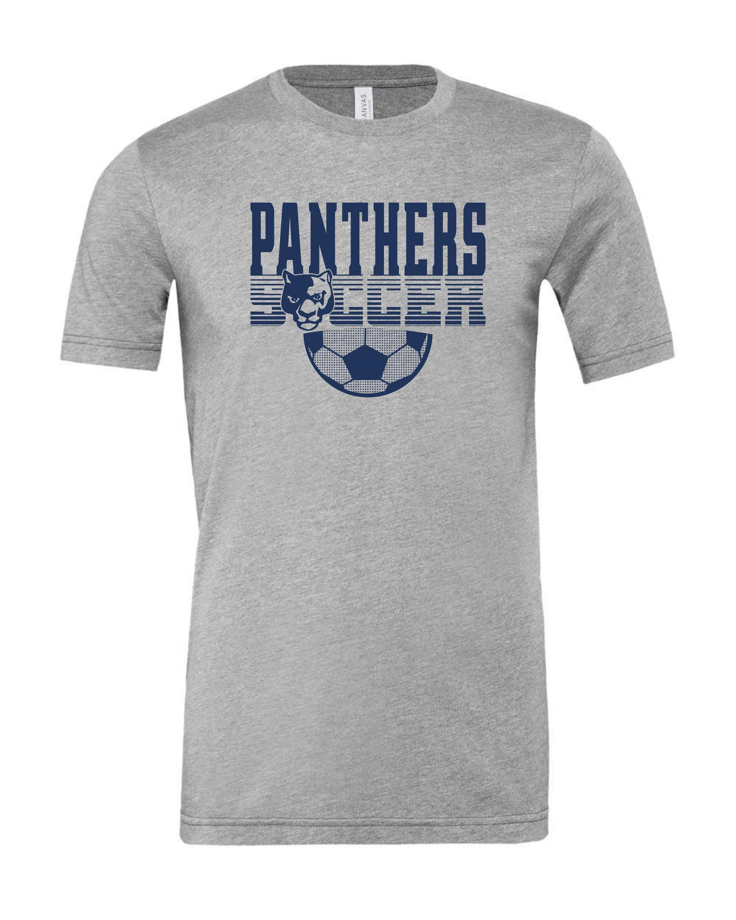 Panthers Soccer Faded - Youth Tee