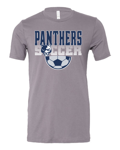Panthers Soccer Faded - Adult Tee