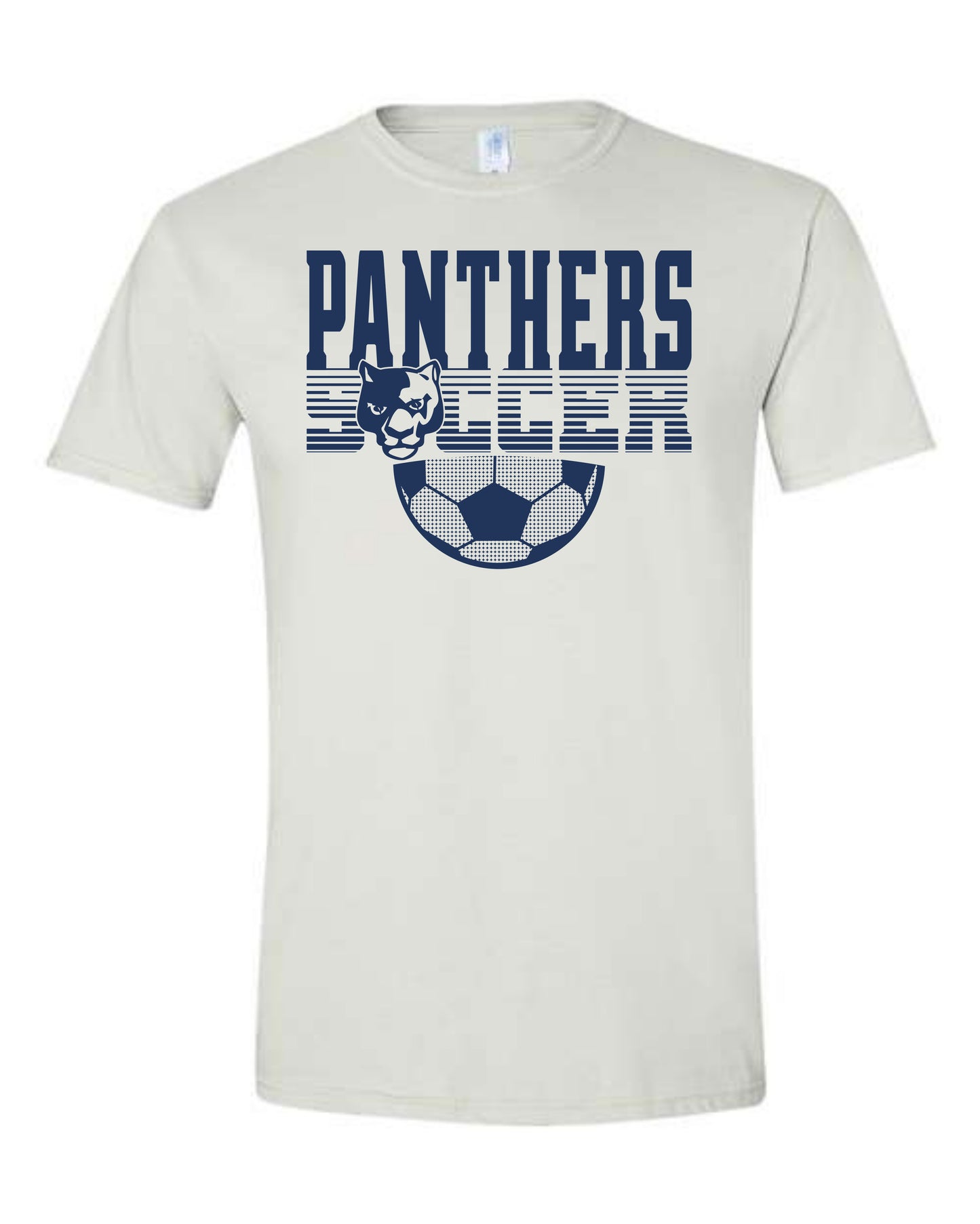 Panthers Soccer Faded - Adult Tee