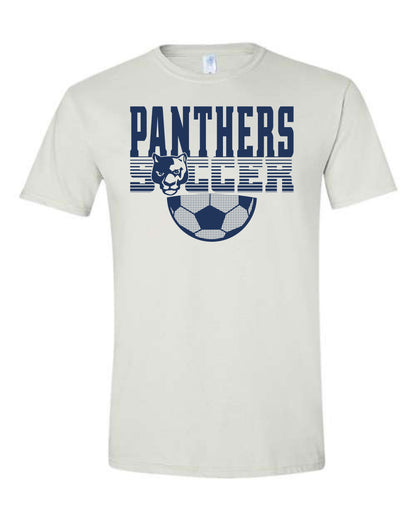 Panthers Soccer Faded - Youth Tee