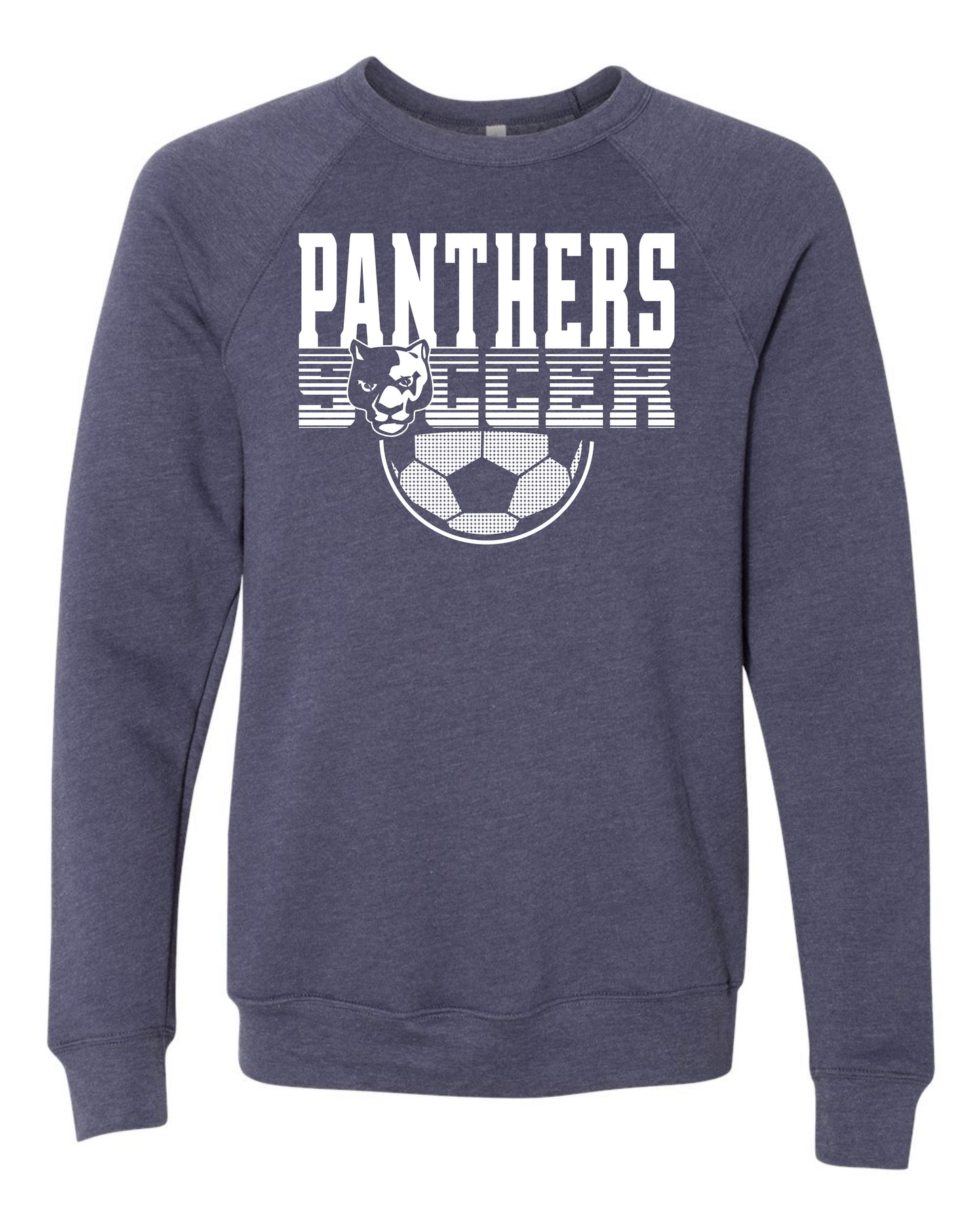 Panthers Soccer Faded - Youth Sweatshirt