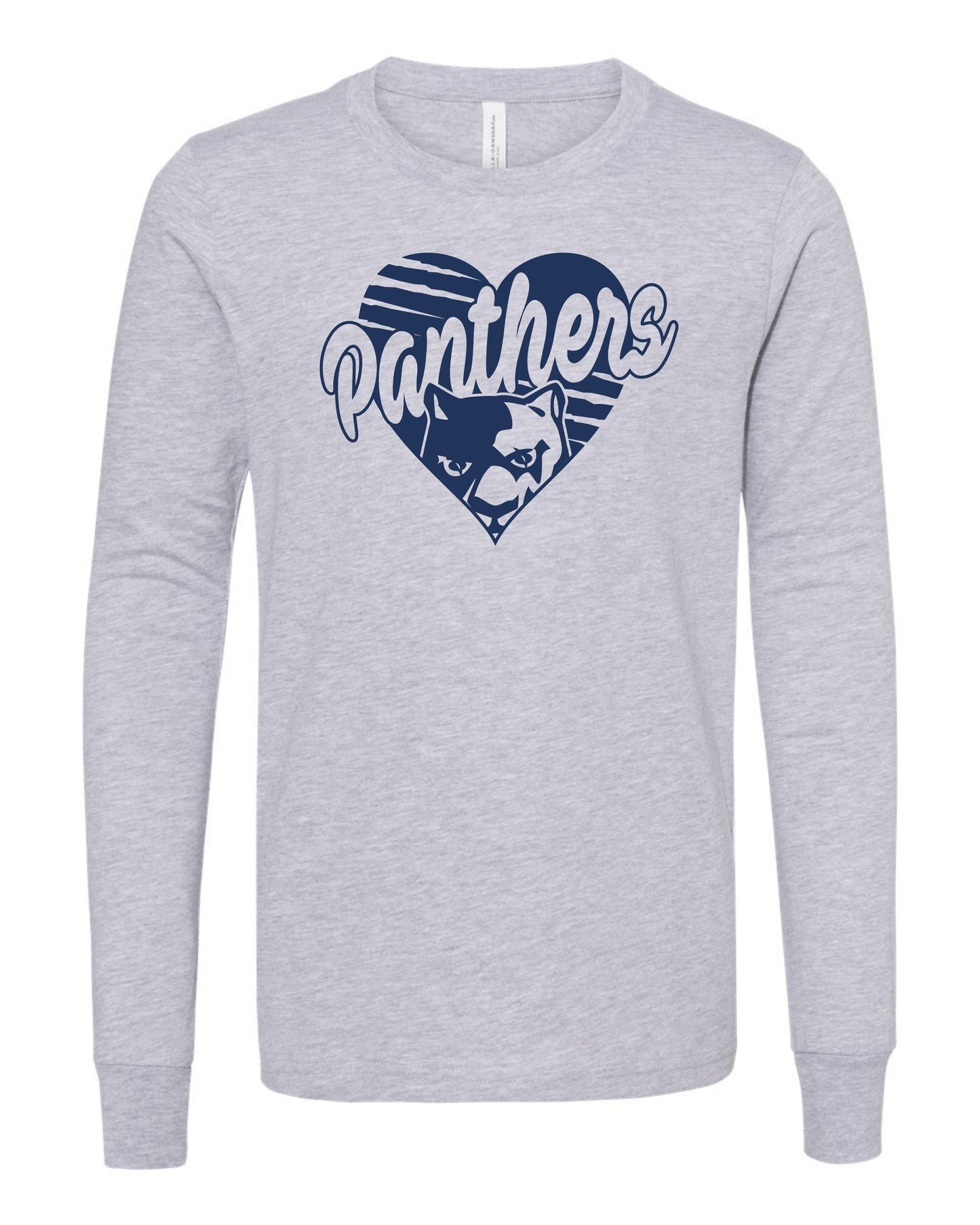 Panthers Heart - Youth Long Sleeve