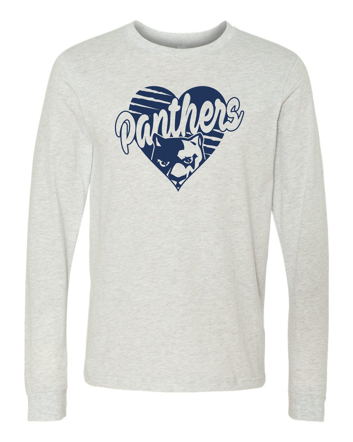 Panthers Heart - Adult Long Sleeve