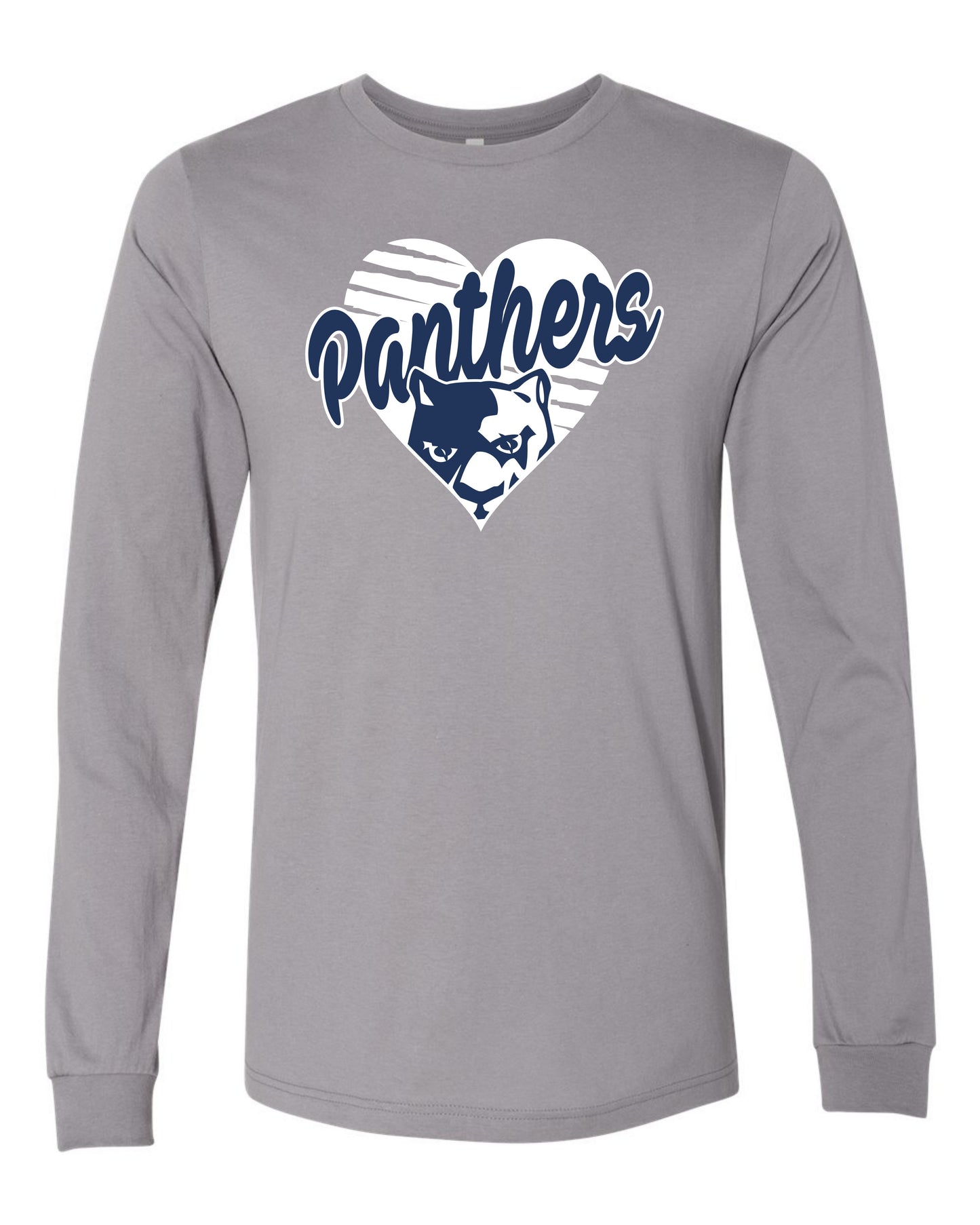 Panthers Heart - Adult Long Sleeve