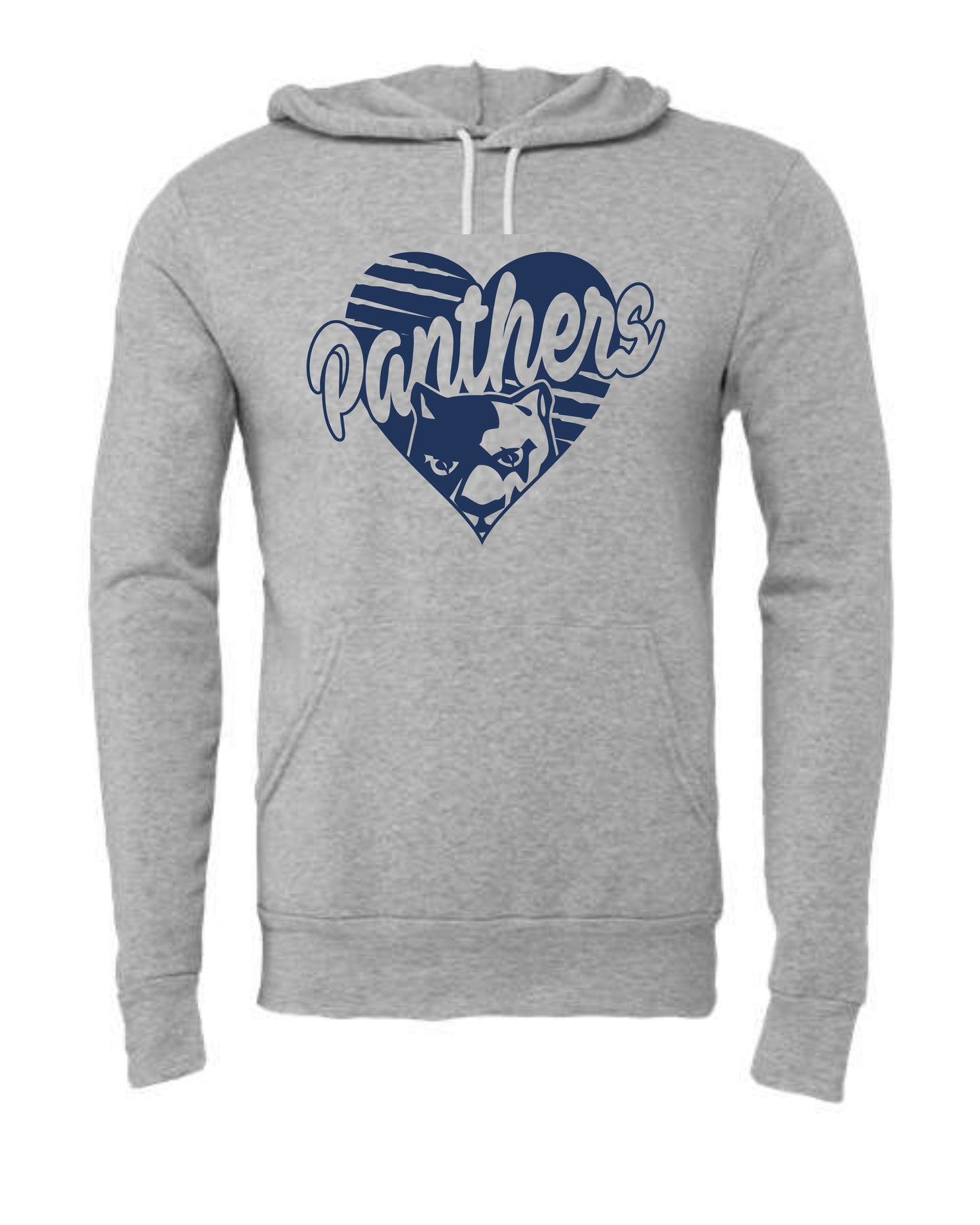 Panthers Heart - Adult Hoodie