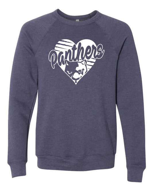 Panthers Heart - Youth Sweatshirt