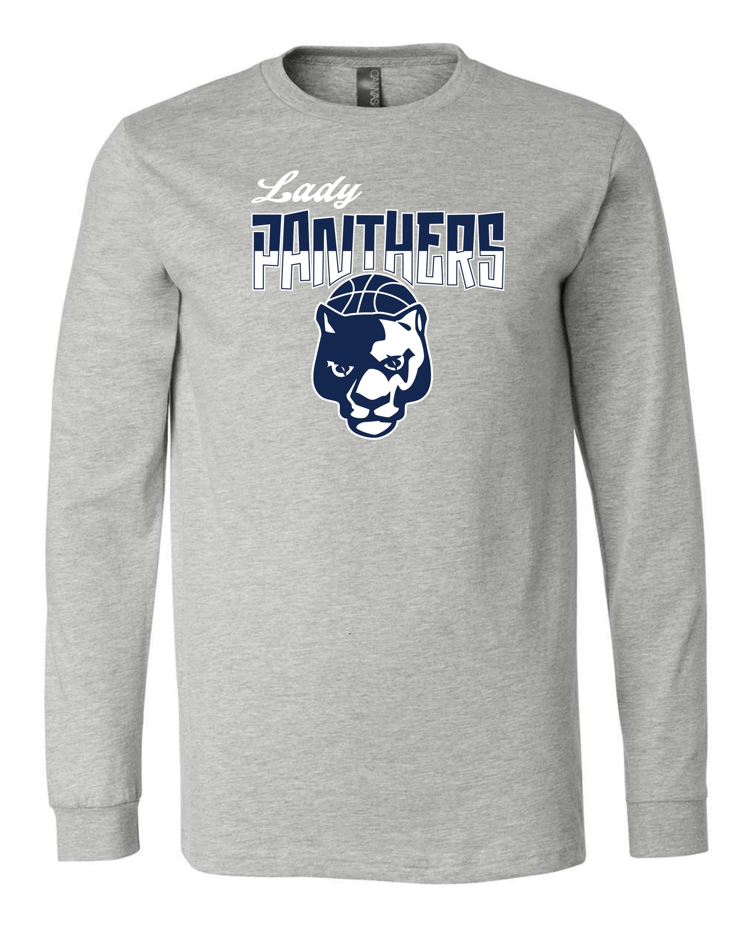 Lady Panthers Two-Tone - Adult Long Sleeve