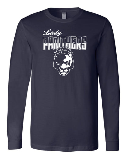 Lady Panthers Two-Tone - Adult Long Sleeve