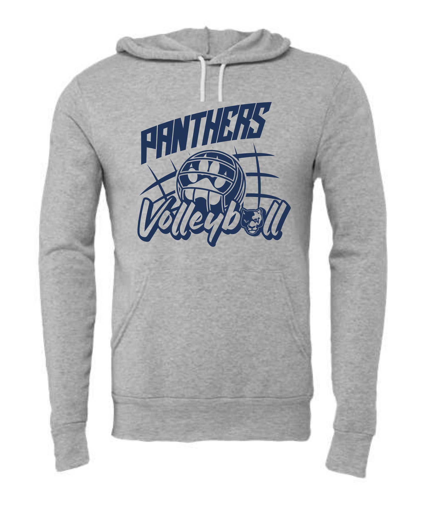 Panthers Volleyball Paw Ball - Adult Hoodie