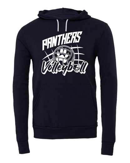 Panthers Volleyball Paw Ball - Adult Hoodie