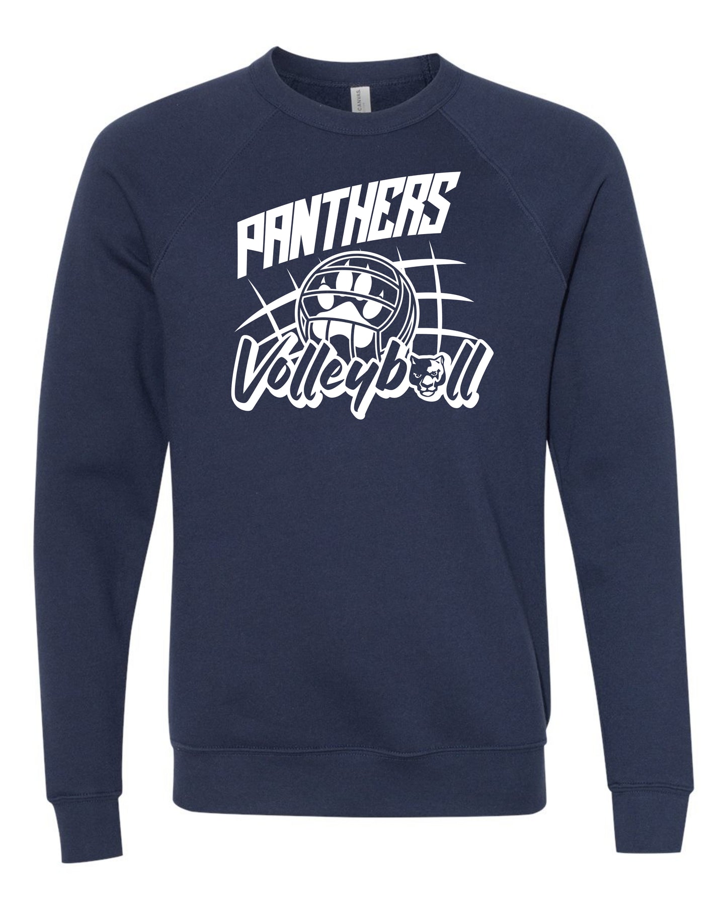 Panthers Volleyball Paw Ball - Adult Sweatshirt