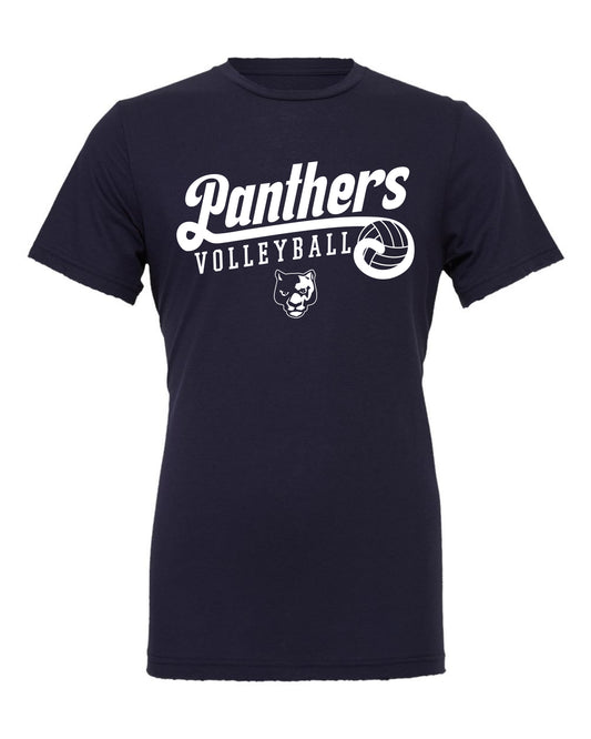 Panthers Volleyball Retro - Adult Tee