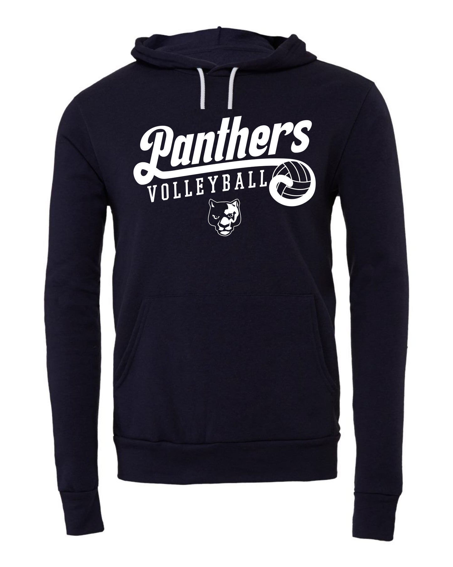 Panthers Volleyball Retro- Youth Hoodie