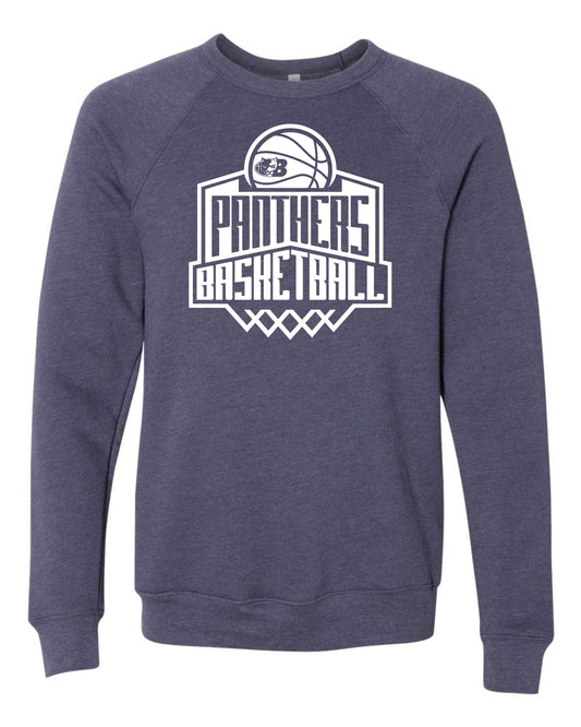 Panthers Basketball Backboard - Youth Sweatshirt