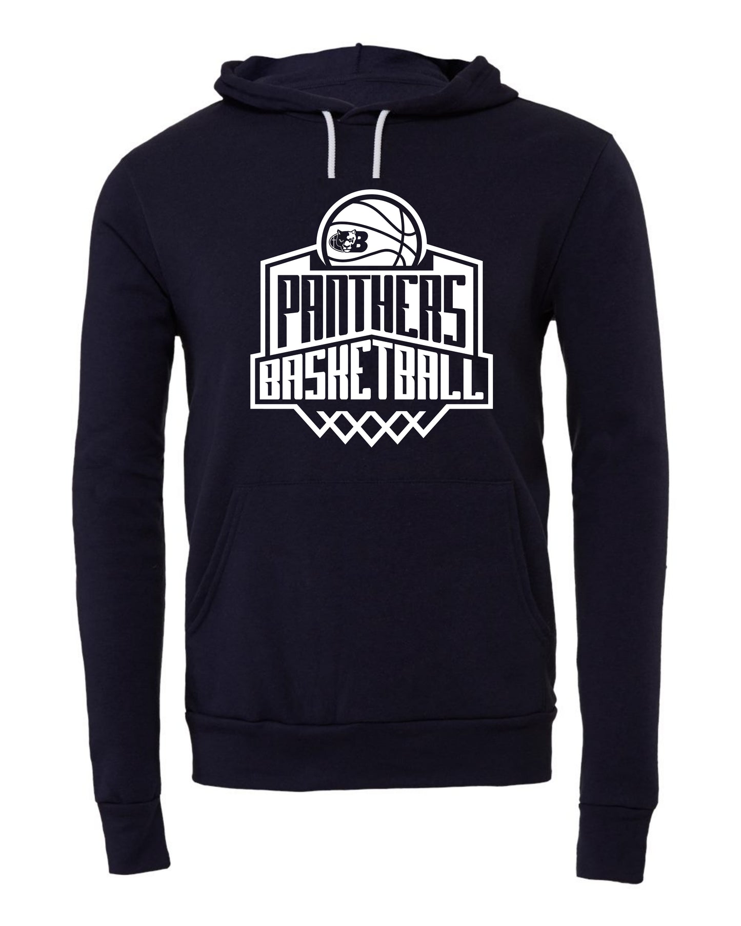 Panthers Basketball Backboard - Youth Hoodie