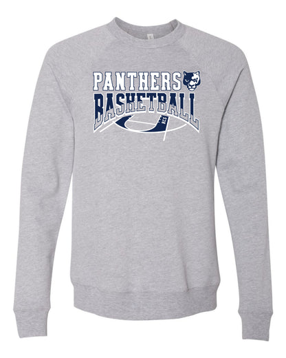 Panthers Basketball Court - Adult Sweatshirt