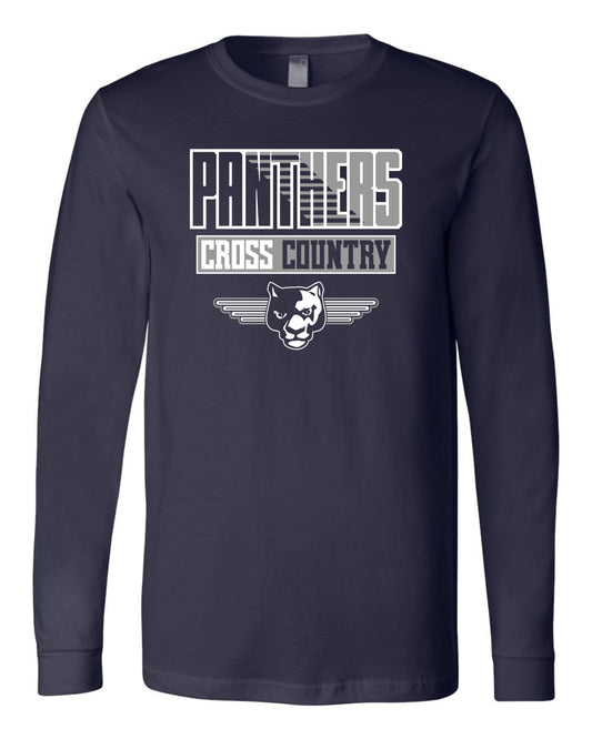Panthers Faded CC - Adult Long Sleeve