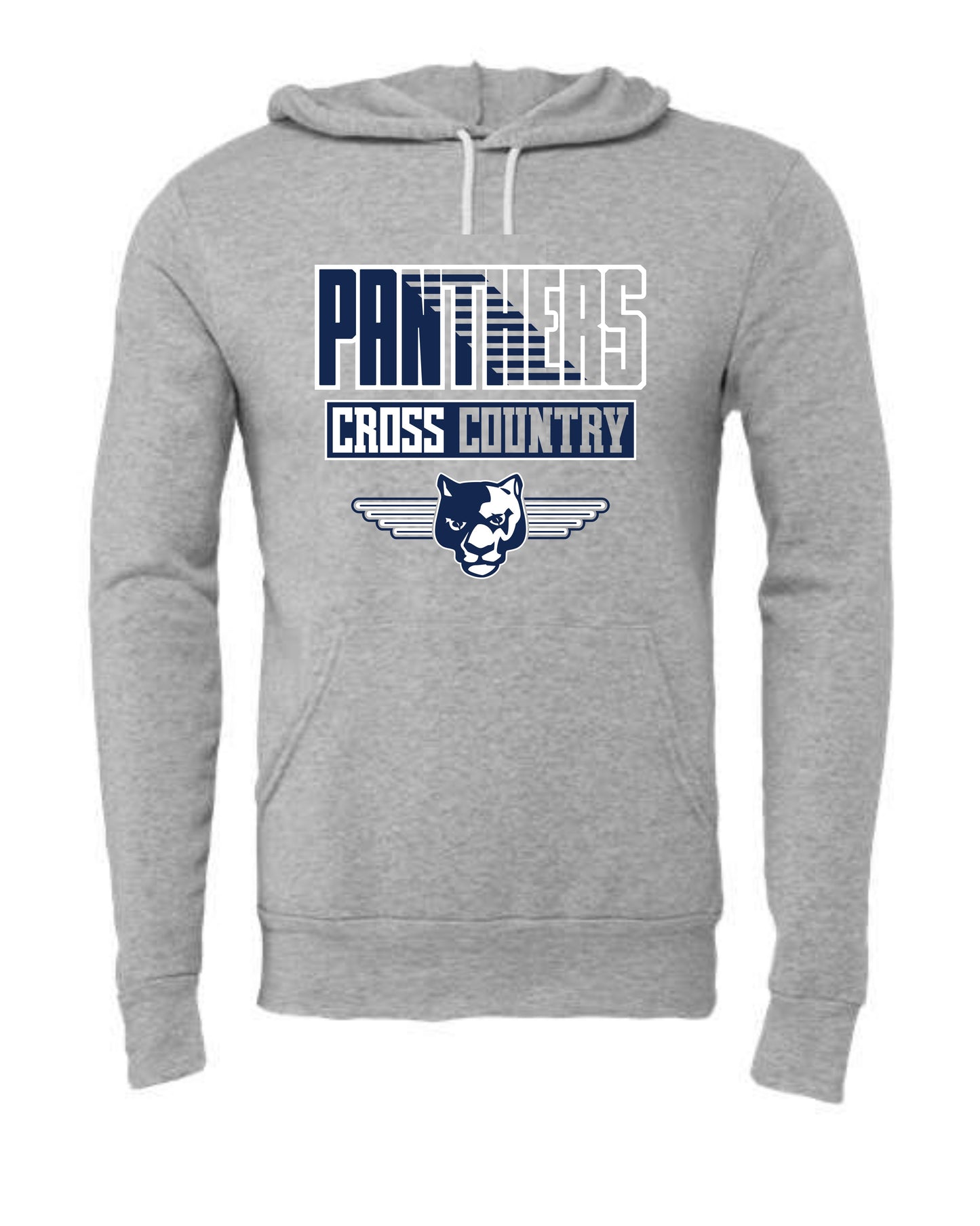 Panthers Faded CC - Adult Hoodie