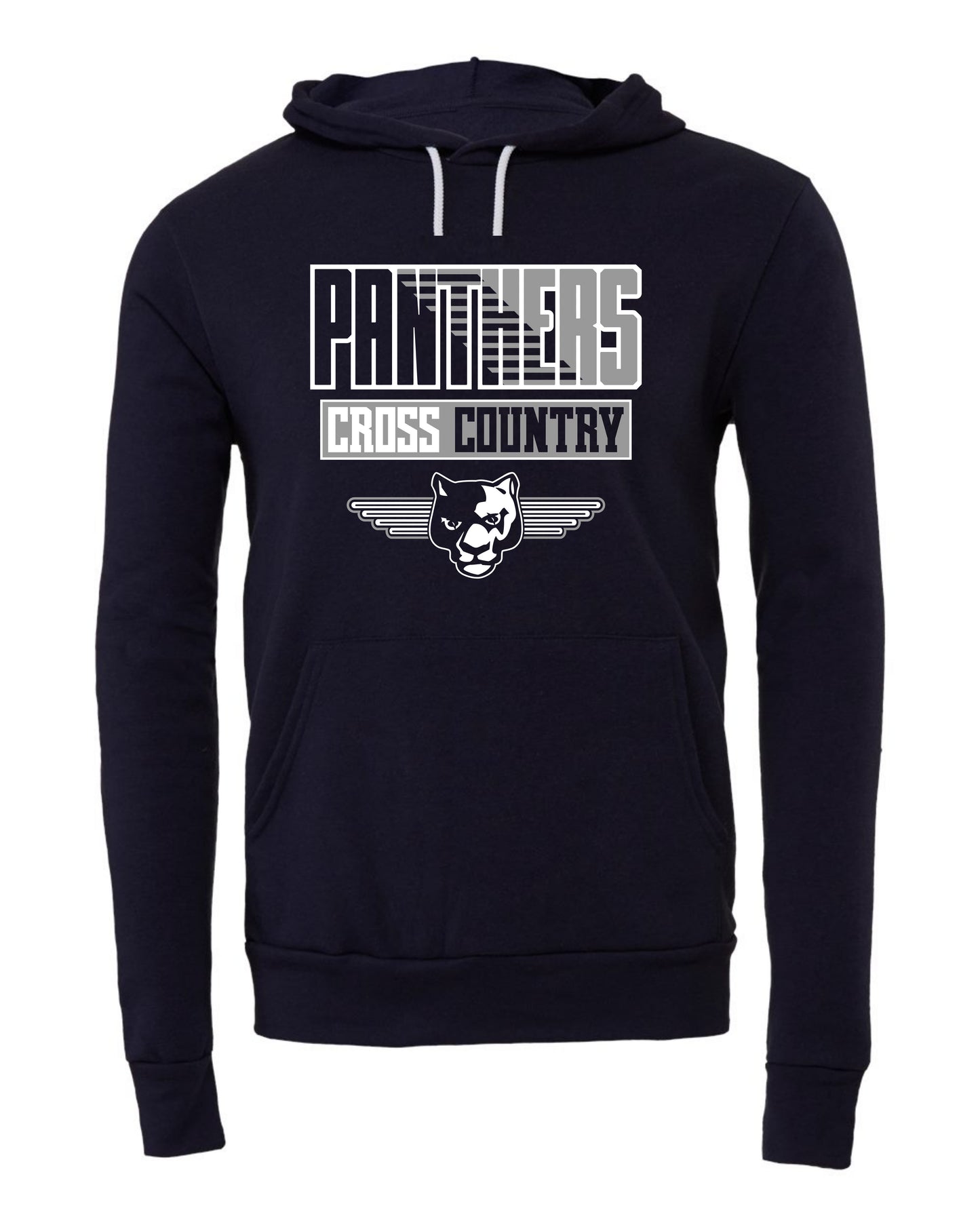 Panthers Faded CC - Adult Hoodie