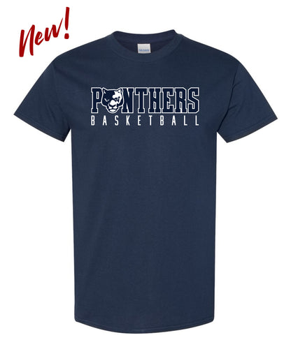 Panthers Head Basketball - Adult Tee