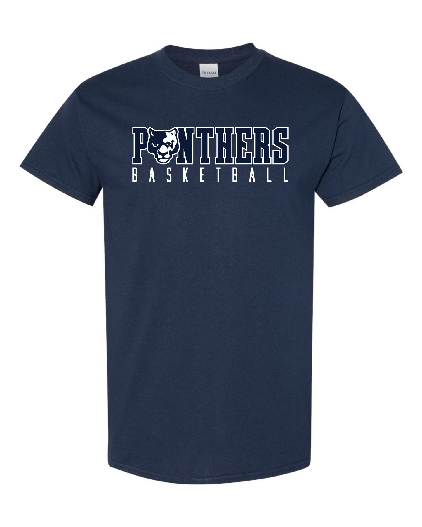 Panthers Head Basketball - Adult Tee