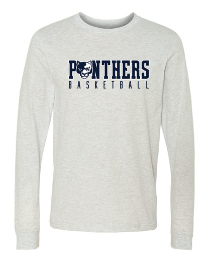 Panthers Head Basketball - Adult Long Sleeve