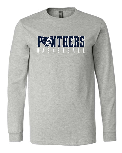 Panthers Head Basketball - Adult Long Sleeve