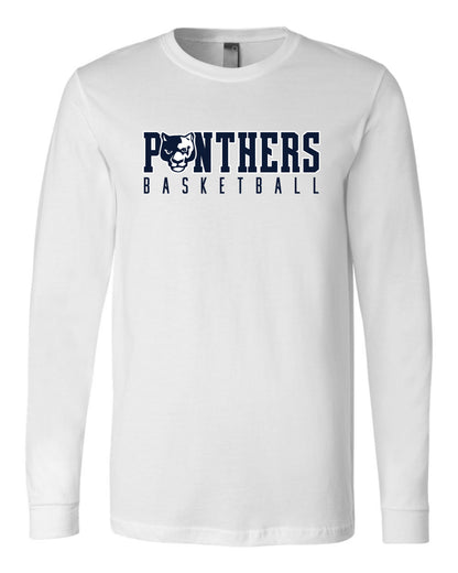 Panthers Head Basketball - Adult Long Sleeve