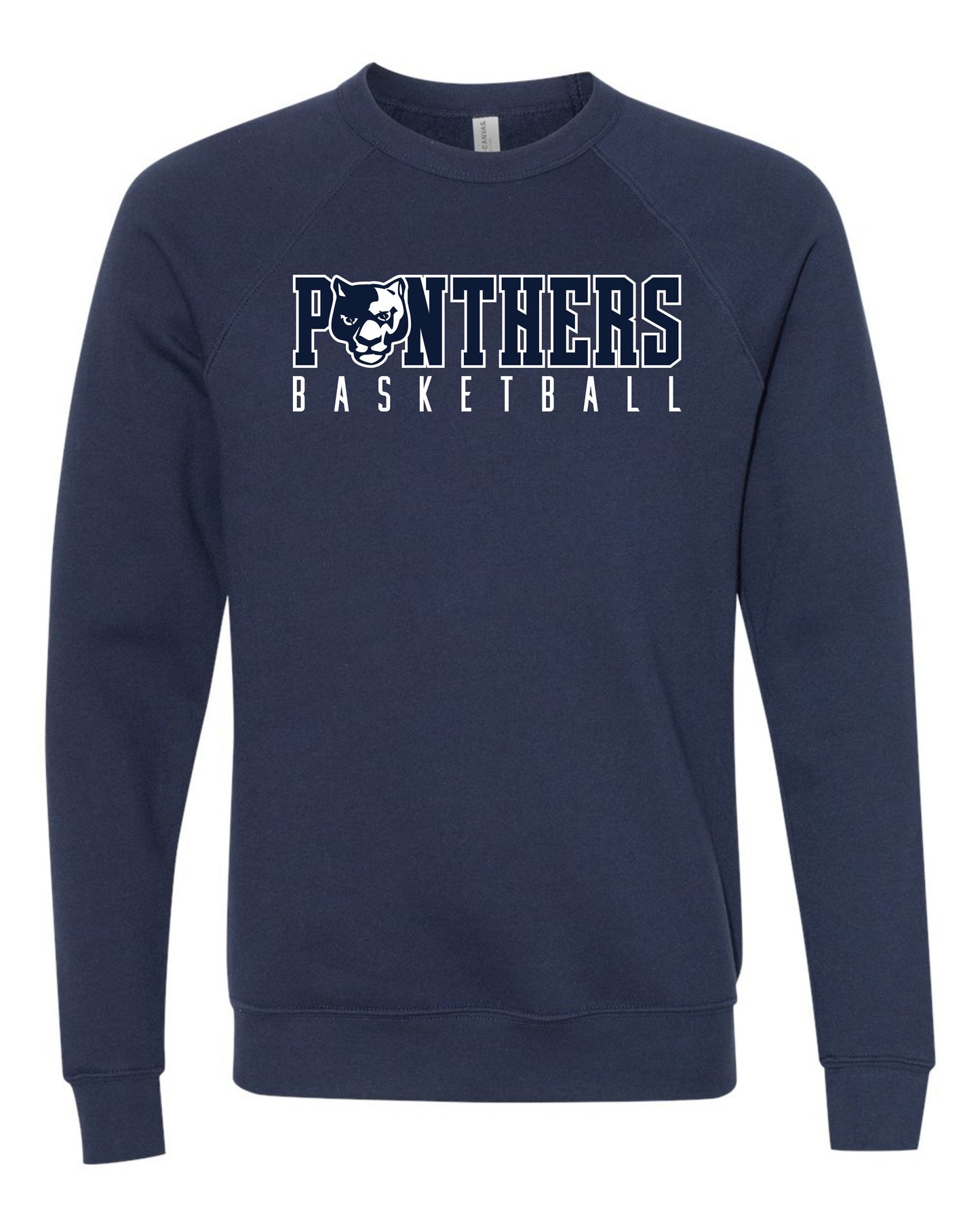 Panthers Head Basketball - Adult Sweatshirt