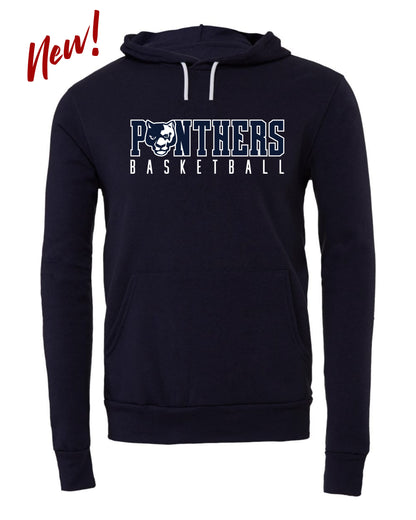 Panthers Head Basketball - Adult Hoodie