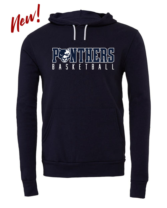 Panthers Head Basketball - Adult Hoodie
